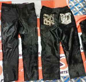 Gants durables en fourrure animale pour écran tactile, pour le cyclisme, les sports d'hiver, respirants, thermiques, unisexes, longueur opéra - Product Image 2