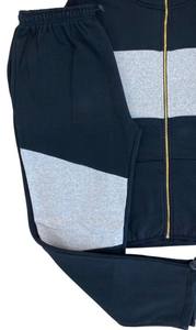 Chaqueta Ligera de Invierno para Hombre, Estilo Letterman, con Cuello Alto y Logotipo Frontal, Diseño Personalizable, 100% Algodón - Product Image 3