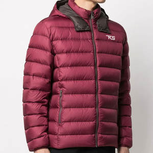 เสื้อโค้ทขนเป็ดมีฮู้ดสำหรับผู้ชายเสื้อแจ็คเก็ตขนเป็ดมีฮู้ดสำหรับฤดูหนาวน้ำหนักเบา - Product Image 5