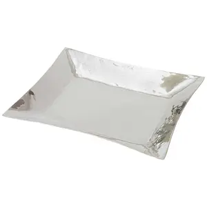 Plateau rectangulaire galvanisé écologique de haute qualité, personnalisable, vaisselle décorative, plateau de service, bol pour la maison - Product Image 1