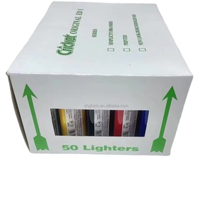 Briquet jetable en plastique Cricket J6 Maxi avec combustible propane et butane, portable et durable pour une utilisation en extérieur et en voyage - Product Image 5