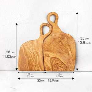 Tabla de cortar de bambú ecológica, bloque de cocina Bambus natural con diseño decorativo para uso diario - Product Image 2