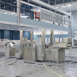 Máquina Automática para la Fabricación <span class=keywords><strong>de</strong></span> Chips <span class=keywords><strong>de</strong></span> Cheetos, <span class=keywords><strong>Horno</strong></span> <span class=keywords><strong>de</strong></span> Cocción Multicombustible, Freidora, Control Digital PLC, Fácil <span class=keywords><strong>de</strong></span> Operar - Product Image 3