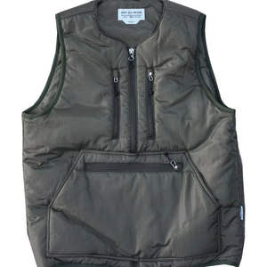 Veste sans manches matelassée personnalisée coupe-vent pour homme, collection automne-hiver 2026, design OEM - Product Image 1