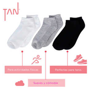 Calzini Sportivi da Donna, Confezione da 3, Qualità Premium, Calze Atletiche per Donne Attive - Product Image 3