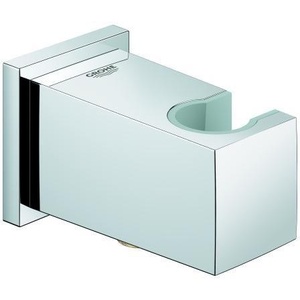 Pour GROHE Euphoria Cube, coudière de raccordement mural 1/2 pouce avec support mural de douche chromé, accessoires de bain et de toilette - Product Image 1