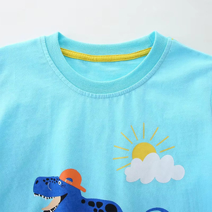 Venta al por mayor de ropa de fábrica 100% algodón camisetas de gran tamaño Unisex deportes en blanco liso impresión Slim Fit chico camiseta OEM - Product Image 5