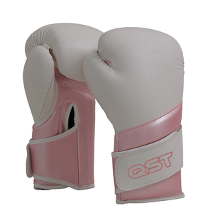 QST Gants MMA unisexes en cuir de vachette de haute qualité pour l'entraînement au combat-Couleur or Logo privé personnalisé - Product Image 6