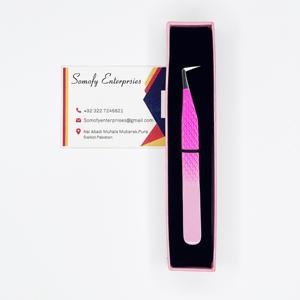 แหนบต่อขนตาปลอมแบบโค้งงอได้90องศาทำจากสเตนเลสแบบมืออาชีพ - Product Image 6