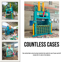 2026 Machine de compactage et de pressage verticale hydraulique pour métaux, avec moteur et roulement, pour le recyclage de fûts et barils d'huile usagée
