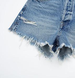 Pantaloncini in Denim da uomo 2025 Jeans <span class=keywords><strong>corti</strong></span> larghi di buona qualità da uomo <span class=keywords><strong>corti</strong></span> con tasche cargo Jeans a basso prezzo fatti in fabbrica <span class=keywords><strong>corti</strong></span> Casual - Product Image 5