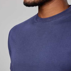 Camiseta de Manga Corta para Hombre, Cuello Redondo, Colores Personalizados, Tallas S-4XL, Estilo Casual Básico, Impresión de Logotipo, Marca Privada OEM - Product Image 2