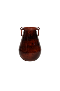 Décor Métal Fleur Vase Fer Fabriqué À La Main Style Côtier Finition Antique Résistant À La Rouille Écologique Luxe Artistique Chaleur - Product Image 5