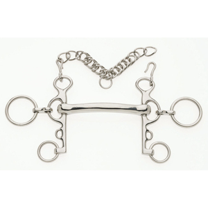 Mullen Rugby Pelham ปากกระบอกขัดเรียบบิตปากม้าทุกชนิดมีขายในราคาถูก - Product Image 6