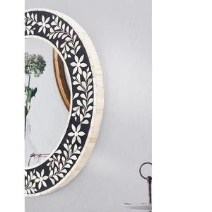 Marco de Espejo con Incrustaciones de Hueso Elegante, Decoración de Pared de Estilo Marroquí Hecha a Mano, Mejor Calidad, Precio al por Mayor - Product Image 3