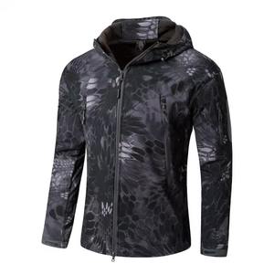 Chaqueta Bomber de Camuflaje Unisex Personalizada al por Mayor, Impermeable, Cortavientos, Transpirable, de Poliéster/Algodón, Estilo Formal para Exteriores - Product Image 4