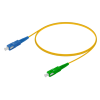 Kabel Patch Fiber Optik SC APC -SC UPC Berkualitas Tinggi untuk Dalam Ruangan