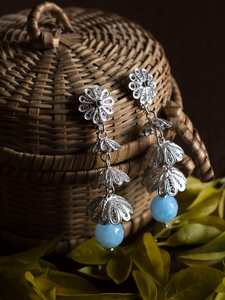 Meilleures ventes de boucles d'oreilles parapluie de haute qualité scintillantes de haute qualité directement du fournisseur indien - Product Image 2