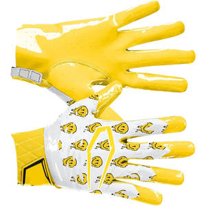 Nouvelle arrivée Gants de football personnalisés Gants récepteurs à prise en main de qualité supérieure Gants de football américain pour adultes - Product Image 2