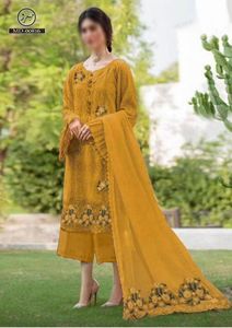 Best Customized Heavy Chiffon Women's Salwar Kameez Suit Premium Party <b>Dress</b> Handcrafted by Top Manufacturers - Product Image 4