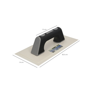 Plastic Trowel with Flexible Edge 30.50 x 14 cm. - Product Image 2
