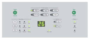 Lavadora de Carga Frontal Light Commercial LFNE5RSP115TW01 de 27 Pulgadas con 3.42 cu. pies Control electrónico trasero, Extracción G-Force 440 - Product Image 2