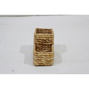 ถาดเก็บน้ำผักตบชวาธรรมชาติเป็นมิตรต่อสิ่งแวดล้อมถาดอาหาร PP สำหรับใช้ชีวิตและเสิร์ฟในบ้านซัพพลายเออร์เวียดนาม - Product Image 2