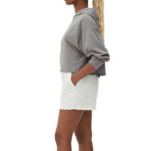 Custom Logo Crop Top Hoodie Workout Ladies Long Sleeve Pull Over Hoodie Short Length Cropped <b>Hoodies</b> <b>For</b> <b>Women's</b> - Product Image 6