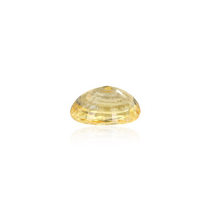 Zafiro Amarillo Natural - 9.38 Quilates, Corte Ovalado Facetado con Variedad de Color Peridoto, Formas de Piedras Preciosas que Incluyen Marquesa y Alejandrita - Product Image 2