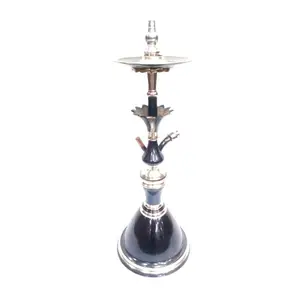 Narguilé de mármore shisha esculpido à mão, narguilé shisha mármore para cafés shisha