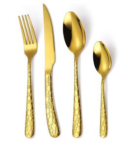 Dernier design personnalisé, ensemble de couverts couleur or, ensemble de couverts de qualité supérieure pour fêtes de mariage, meilleure vente. - Product Image 6