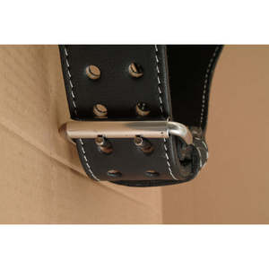 Cinturón de entrenamiento de lujo de cuero fino de 4 pulgadas para levantamiento de pesas Cinturones de cuero genuino de Pakistán - Product Image 5