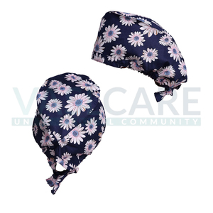 Gorro de fregado con banda para el sudor Gorro de fregado con lazo ajustable Gorro de trabajo quirúrgico Vaslcare - Product Image 3