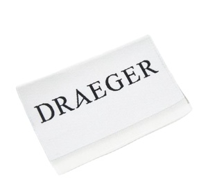 ป้ายทอแบบพรีเมียม ป้ายเสื้อผ้า ป้ายโลโก้ ป้ายผ้าซาติน ป้ายเสื้อผ้าแบบดามัสก์ ป้ายแบรนด์ OEM ผู้ผลิตจำนวนมาก - Product Image 1