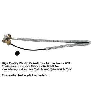 Tuyau d'essence en plastique de haute qualité pour Lambretta A+B, nouveau système de carburant et réservoir compatible avec le carburateur - Product Image 2