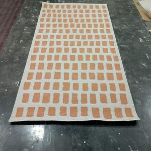 100% Yute natural Handloom Dhurrie ecológico moderno Jacquard alfombras tejido plano bucle pila alfombras para decoración del hogar a granel al por mayor - Product Image 1