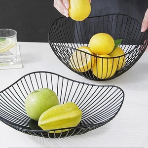 Corbeille à fruits en métal de qualité supérieure pour la vente en gros Conception robuste et durable avec options d'emballage personnalisées disponibles en vrac - Product Image 3
