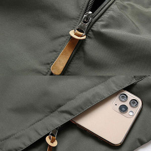 Vestes de pluie pour hommes en toile respirante de haute qualité, nouveau style, tendance, avec logo personnalisé sur le devant - Product Image 4