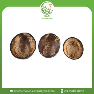 Vaisselle en coquille de noix de coco naturelle 100% du fabricant indien Bols ovales élégants - Product Image 2