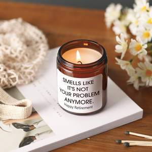 Vela Aromática en Recipiente de Cerámica con Patrón de Mármol de Lujo para Decoración de Hoteles - Product Image 1