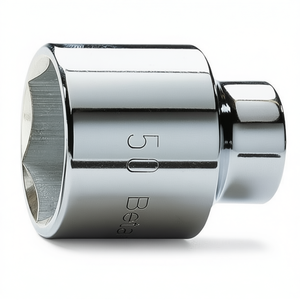 Llaves de vaso cromadas de 3/4 pulgadas con boca hexagonal, categoría de producto: llaves - Product Image 2