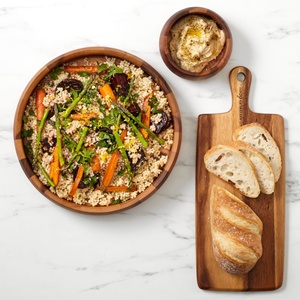 ชุดชามอาหารไม้ธรรมชาติ ชามอาหารย่อยสลายได้สำหรับเสิร์ฟอาหาร ผลิตโดยผู้ผลิตที่เชื่อถือได้ - Product Image 6