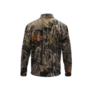 Veste en polaire souple camouflage imperméable pour hommes avec broderie à col montant multi-poches vente en gros Standard International - Product Image 2