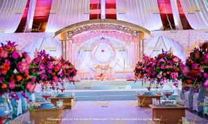 Nuevo doble pilar de madera Mandap diseño moderno doble pilar de madera Mandap Set boda india madera tallada Mandap - Product Image 4