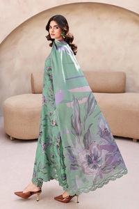 Ropa de Mujer Pakistaní, Ropa de Tela de Seda para Mujer, Ropa de Estilo Islámico para Damas, 100% Seda - Product Image 4