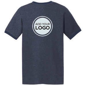 T-shirts Ringer Chemises personnalisées pour hommes, chemises personnalisées Ringer T-Shirt Small Business Work Ringer TEE Shirts - Product Image 3