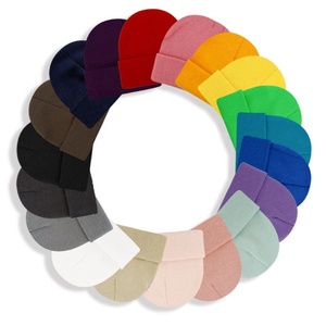 Direct Factory Logo <b>Winter</b> Acrylic Knitted <b>Hat</b> for Men <b>Women</b> Solid Beanie 3D Embroidery Skull Cap Business Appropriate Style - Product Image 3