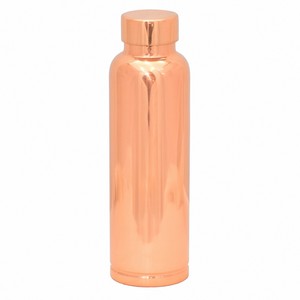 Botella de agua de cobre puro 100% con diseño Ayurvédico de boca ancha, tapa de rosca de alta calidad para gimnasio, Camping, estilo de vida, hombres y mujeres - Product Image 6