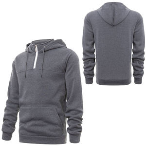 Sweats à capuche de grande taille avec fermeture éclair et fermeture éclair pour hommes, avec services OEM, prix abordable, style tendance - Product Image 1
