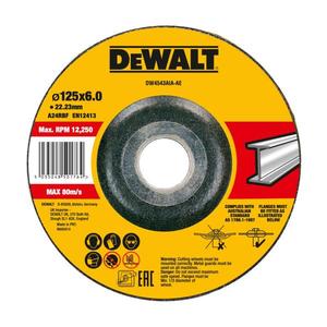 High Performance 115mm Stainless Steel Grinding Disc 6mm Depressed <b>Cutting</b> & Forming <b>Tool</b> - Product Image 1